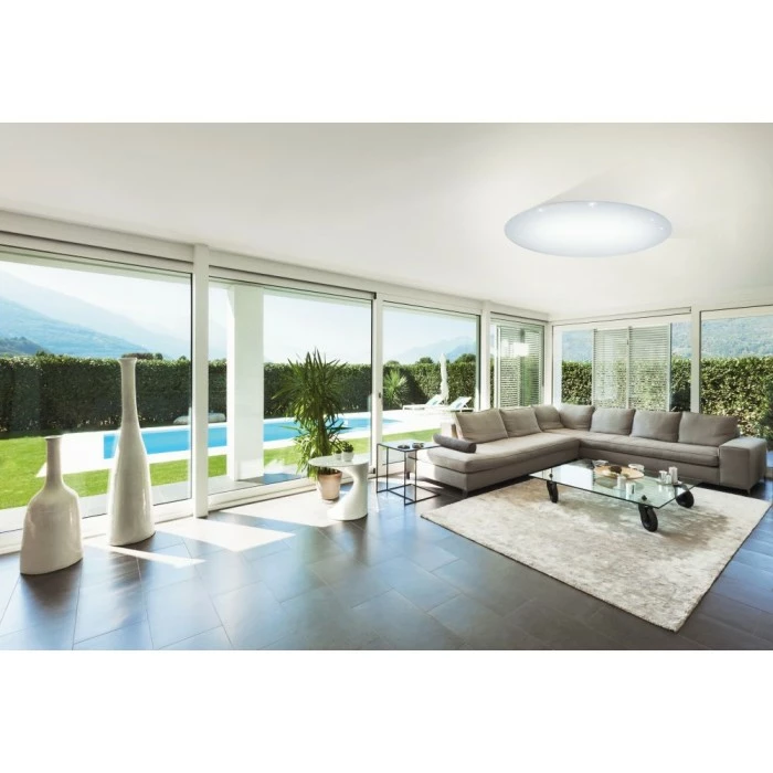 Eglo Leuchten Eglo GIRON-S Deckenleuchte LED Weiß, 1-flammig, Fernbedienung 4 Eglo Leuchten Eglo GIRON-S Deckenleuchte LED Weiß, 1-flammig, Fernbedienung – Bild 4