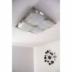 Eglo Leuchten Eglo GUADIANO Deckenleuchte LED Nickel-Matt, 4-flammig -LED Leuchten Verkäufe eglo guadiano deckenleuchte 93398 26