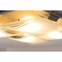 Eglo Leuchten Eglo GUADIANO Deckenleuchte LED Nickel-Matt, 4-flammig -LED Leuchten Verkäufe eglo guadiano deckenleuchte 93398 5