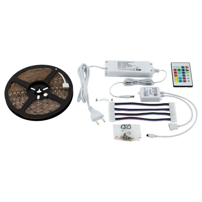 Eglo Leuchten Eglo LED STRIPES-FLEX Leuchtband Transparent, Klar, 1-flammig, Fernbedienung, Farbwechsler 1 Eglo Leuchten Eglo LED STRIPES-FLEX Leuchtband Transparent, Klar, 1-flammig, Fernbedienung, Farbwechsler