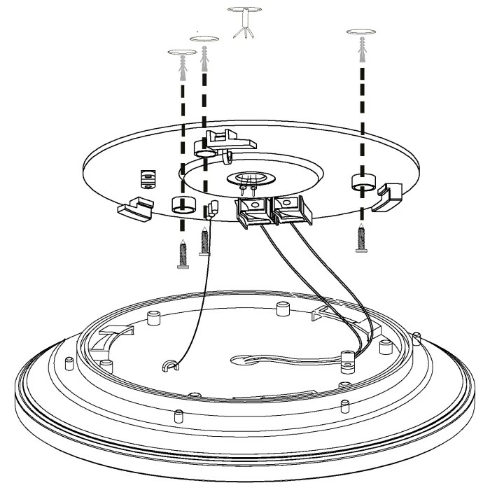 Eglo Leuchten KAOKI Aufbauleuchte LED Weiß, 1-flammig 5 Eglo Leuchten KAOKI Aufbauleuchte LED Weiß, 1-flammig – Bild 5