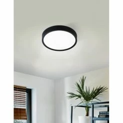 Eglo Leuchten MUSURITA Deckenleuchte LED Schwarz, 1-flammig