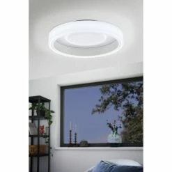 Eglo Leuchten REMIDOS Deckenleuchte LED Weiß, 2-flammig