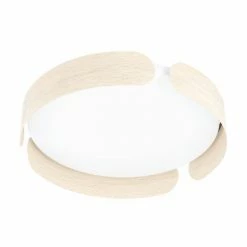 Eglo Leuchten VALCASOTTO Deckenleuchte LED Braun, 1-flammig