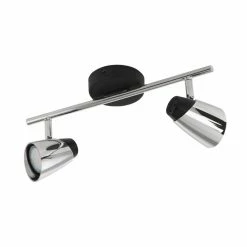 Eglo Leuchten Eglo MONCALVIO Spot LED Chrom, 2-flammig