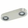 Eglo Leuchten Eglo Montale Deckenleuchte LED Nickel-Matt, 2-flammig