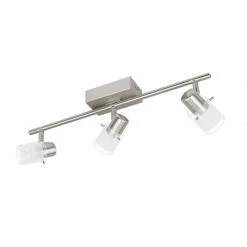 Eglo Leuchten Eglo ORVIETO 1 Deckenspot LED Nickel-Matt, 3-flammig