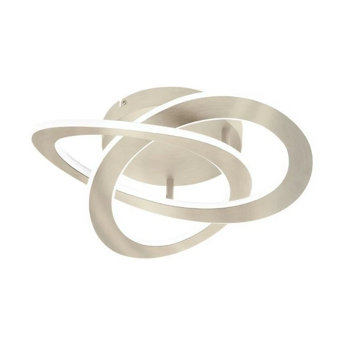 Eglo Leuchten Eglo ROLIMARE Deckenleuchte LED Nickel-Matt, 1-flammig 1 Eglo Leuchten Eglo ROLIMARE Deckenleuchte LED Nickel-Matt, 1-flammig