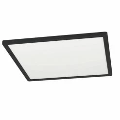 Eglo Leuchten Eglo ROVITO-Z Deckenpanel LED Schwarz, 1-flammig, Farbwechsler