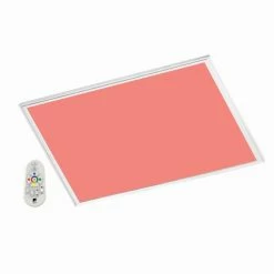 Eglo Leuchten Eglo SALOBRENA-C Rasterleuchte LED Weiß, 1-flammig, Fernbedienung, Farbwechsler -LED Leuchten Verkäufe eglo salobrena c rasterleuchte 96663 2