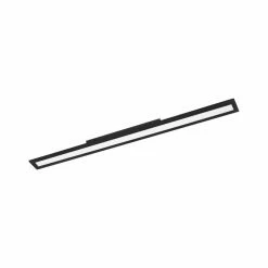 Eglo Leuchten Eglo SALOBRENA Deckenleuchte LED Schwarz, 1-flammig, Farbwechsler