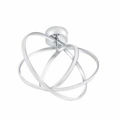 Eglo Leuchten Eglo SELVINA Deckenleuchte LED Chrom, 3-flammig