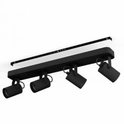 Eglo Leuchten Eglo SOREGO Deckenleuchte LED Schwarz, 4-flammig -LED Leuchten Verkäufe eglo sorego deckenleuchte 900333 2