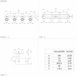 Eglo Leuchten Eglo SOREGO Deckenleuchte LED Schwarz, 4-flammig -LED Leuchten Verkäufe eglo sorego deckenleuchte 900333 3