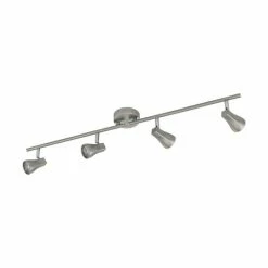 Eglo Leuchten Eglo TIBERIO Spot LED Nickel-Matt, 4-flammig