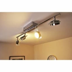 Eglo Leuchten Eglo TINNARI Lichtschiene LED Chrom, 4-flammig -LED Leuchten Verkäufe eglo tinnari lichtschiene 91635 do1 17