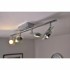 Eglo Leuchten Eglo TINNARI Lichtschiene LED Chrom, 4-flammig -LED Leuchten Verkäufe eglo tinnari lichtschiene 91635 do1 19