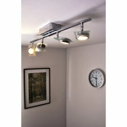 Eglo Leuchten Eglo TINNARI Lichtschiene LED Chrom, 4-flammig -LED Leuchten Verkäufe eglo tinnari lichtschiene 91635 do1 22