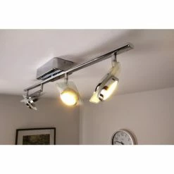 Eglo Leuchten Eglo TINNARI Lichtschiene LED Chrom, 4-flammig -LED Leuchten Verkäufe eglo tinnari lichtschiene 91635 do1 5