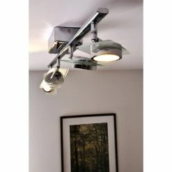 Eglo Leuchten Eglo TINNARI Lichtschiene LED Chrom, 4-flammig -LED Leuchten Verkäufe eglo tinnari lichtschiene 91635 do1 9