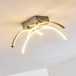 Hofstein Elia Deckenleuchte LED Chrom, 1-flammig -LED Leuchten Verkäufe elia deckenleuchte h167398 11