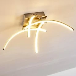 Hofstein Elia Deckenleuchte LED Chrom, 1-flammig -LED Leuchten Verkäufe elia deckenleuchte h167398 13