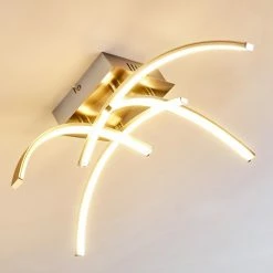 Hofstein Elia Deckenleuchte LED Chrom, 1-flammig -LED Leuchten Verkäufe elia deckenleuchte h167398 7