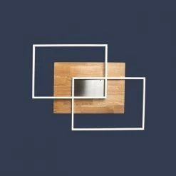 Elobra Kinderleuchten Elobra Panama Deckenleuchte LED Naturfarben, 2-flammig, Fernbedienung -LED Leuchten Verkäufe elobra panama deckenleuchte 138649 3