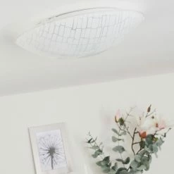 Hofstein Emibois Deckenleuchte LED Chrom, 1-flammig -LED Leuchten Verkäufe emibois deckenleuchte h3458853 1