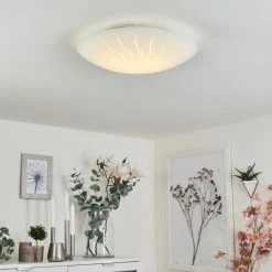 Hofstein Emibois Deckenleuchte LED Chrom, 1-flammig -LED Leuchten Verkäufe emibois deckenleuchte h3458860 6