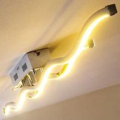 Paul Neuhaus Leuchten EMMA Deckenleuchte LED Edelstahl, 2-flammig -LED Leuchten Verkäufe emma deckenleuchte 8450 17 18