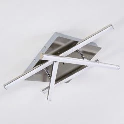 Hofstein Eriz Deckenleuchte LED Nickel-Matt, 4-flammig, Fernbedienung, Farbwechsler 58 Hofstein Eriz Deckenleuchte LED Nickel-Matt, 4-flammig, Fernbedienung, Farbwechsler -LED Leuchten Verkäufe eriz deckenleuchte h3298121 do2 21