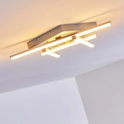 Hofstein Eriz Deckenleuchte LED Nickel-Matt, 4-flammig, Fernbedienung, Farbwechsler 69 Hofstein Eriz Deckenleuchte LED Nickel-Matt, 4-flammig, Fernbedienung, Farbwechsler -LED Leuchten Verkäufe eriz deckenleuchte h3298121 do2 32