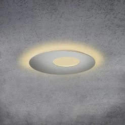 Escale BLADE OPEN Deckenleuchte LED Silber, 1-flammig