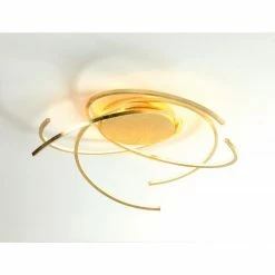Escale SPACE Deckenleuchte LED Gold, 1-flammig