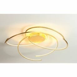 Escale SPACE Deckenleuchte LED Gold, 1-flammig