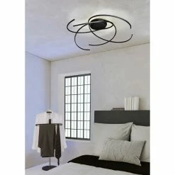 Escale SPACE Deckenleuchte LED Schwarz, 3-flammig