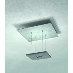 Escale ZEN D2W Deckenleuchte LED Grau, 4-flammig