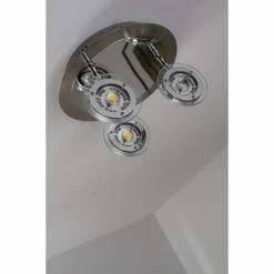 Esto SABO Deckenspot LED Chrom, 3-flammig -LED Leuchten Verkäufe esto sabo deckenspot 761060 3 10