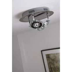 Esto SABO Deckenspot LED Chrom, 3-flammig -LED Leuchten Verkäufe esto sabo deckenspot 761060 3 5