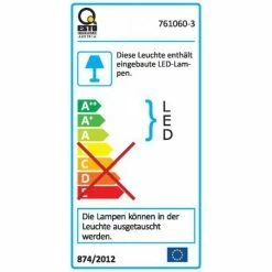 Esto SABO Deckenspot LED Chrom, 3-flammig -LED Leuchten Verkäufe esto sabo deckenspot 761060 3 8