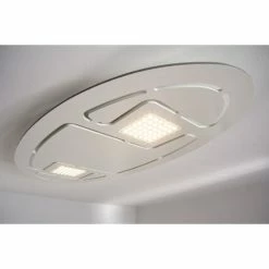 Eva Luz Evaluz Ellipse Deckenleuchte LED Wei&szlig;, 2-flammig -LED Leuchten Verkäufe evaluz ellipse deckenleuchte 50412 10