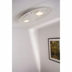 Eva Luz Evaluz Ellipse Deckenleuchte LED Wei&szlig;, 2-flammig -LED Leuchten Verkäufe evaluz ellipse deckenleuchte 50412 12