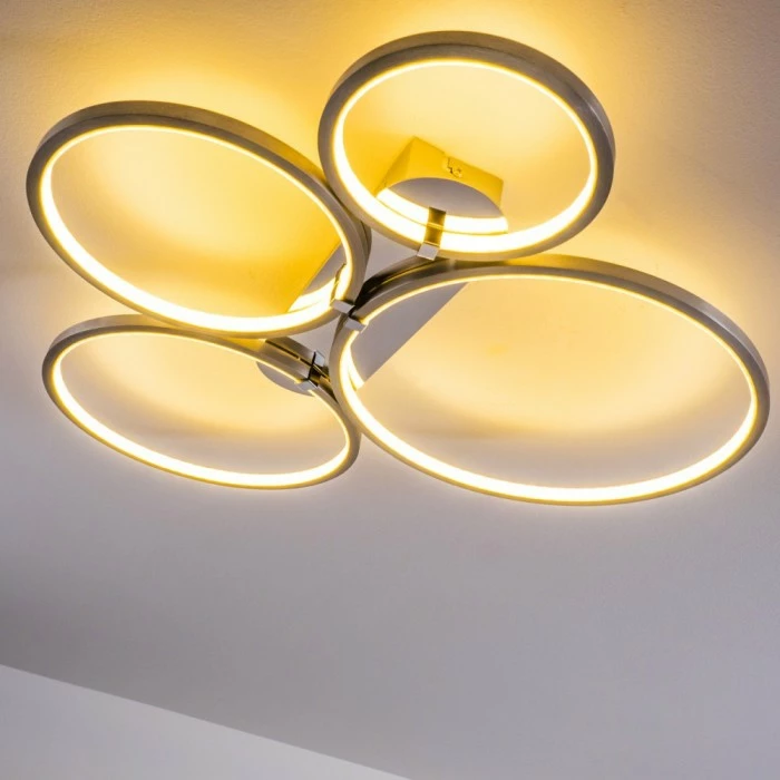 Hofstein Fallo Deckenleuchte LED Chrom, 1-flammig 15 Hofstein Fallo Deckenleuchte LED Chrom, 1-flammig – Bild 15