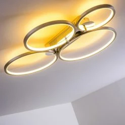 Hofstein Fallo Deckenleuchte LED Chrom, 1-flammig 47 Hofstein Fallo Deckenleuchte LED Chrom, 1-flammig -LED Leuchten Verkäufe fallo deckenleuchte h167466 22