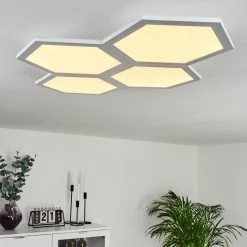 Hofstein Fanebal Deckenpanel LED Weiß, 1-flammig