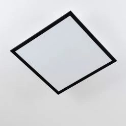 Hofstein Farc LED Panel Schwarz, Weiß, 1-flammig, Fernbedienung -LED Leuchten Verkäufe farc led panel h3326329 7