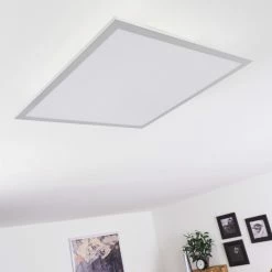 Hofstein Farc LED Panel Silber, 1-flammig, Fernbedienung -LED Leuchten Verkäufe farc led panel h3381236 5