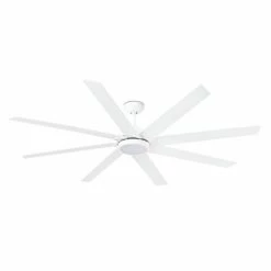 Faro Barcelona Century Deckenventilator mit Licht LED Weiß, 1-flammig, Fernbedienung