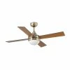 Faro Barcelona Icaria Deckenventilator LED Gold, 30-flammig, Fernbedienung